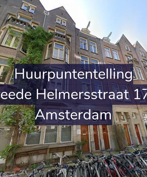 Foto gevel Huurpuntentelling voor Tweede Helmersstraat 17-H, Amsterdam