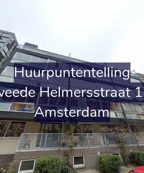 Foto gevel Huurpuntentelling voor Tweede Helmersstraat 146, Amsterdam