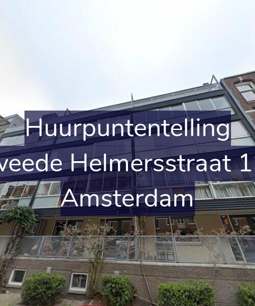 Foto gevel Huurpuntentelling voor Tweede Helmersstraat 138, Amsterdam