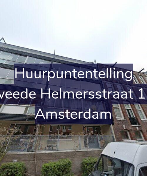 Foto gevel Huurpuntentelling voor Tweede Helmersstraat 122, Amsterdam