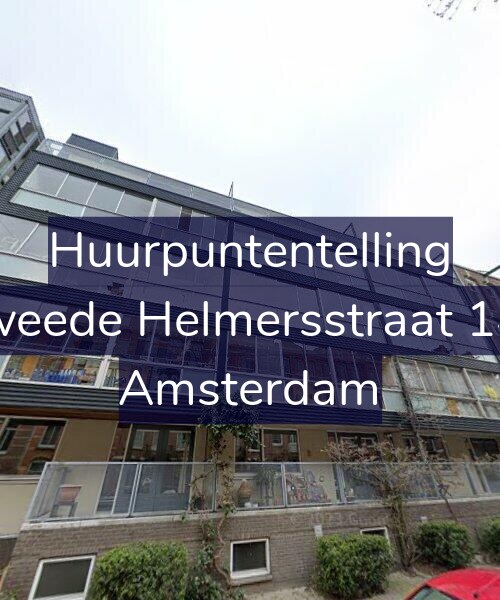 Foto gevel Huurpuntentelling voor Tweede Helmersstraat 144, Amsterdam