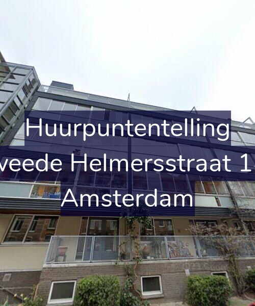 Foto gevel Huurpuntentelling voor Tweede Helmersstraat 148, Amsterdam