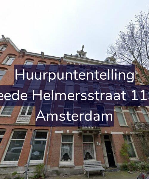 Foto gevel Huurpuntentelling voor Tweede Helmersstraat 119-H, Amsterdam