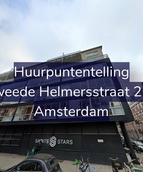 Foto gevel Huurpuntentelling voor Tweede Helmersstraat 202, Amsterdam