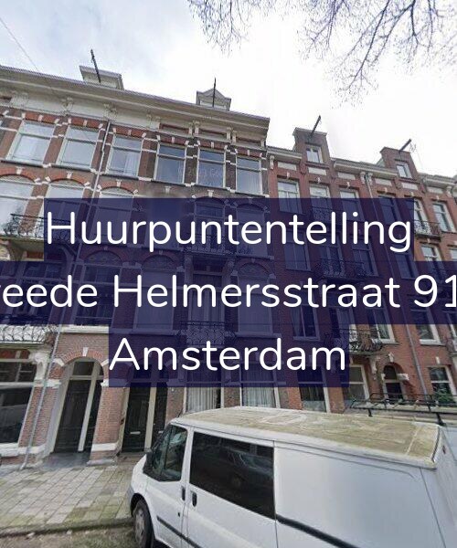 Foto gevel Huurpuntentelling voor Tweede Helmersstraat 91-H, Amsterdam