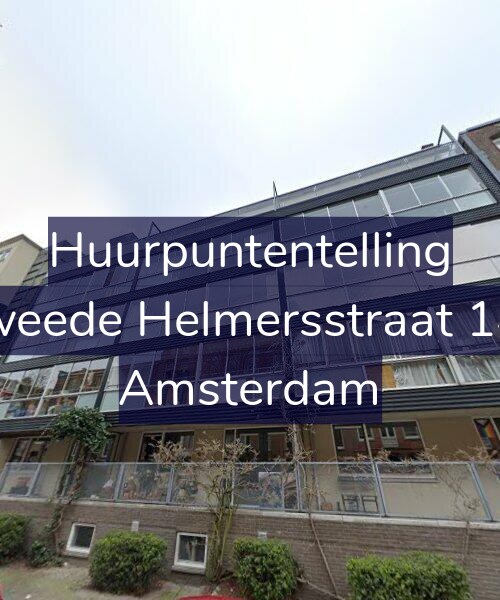 Foto gevel Huurpuntentelling voor Tweede Helmersstraat 142, Amsterdam