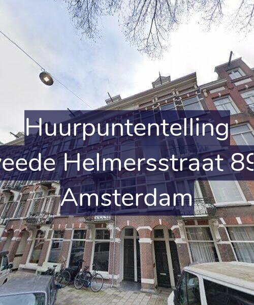 Foto gevel Huurpuntentelling voor Tweede Helmersstraat 89-B, Amsterdam