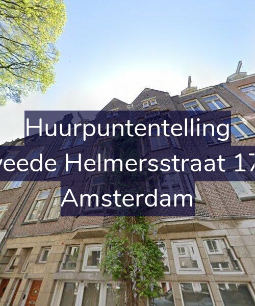 Foto gevel Huurpuntentelling voor Tweede Helmersstraat 17-2, Amsterdam