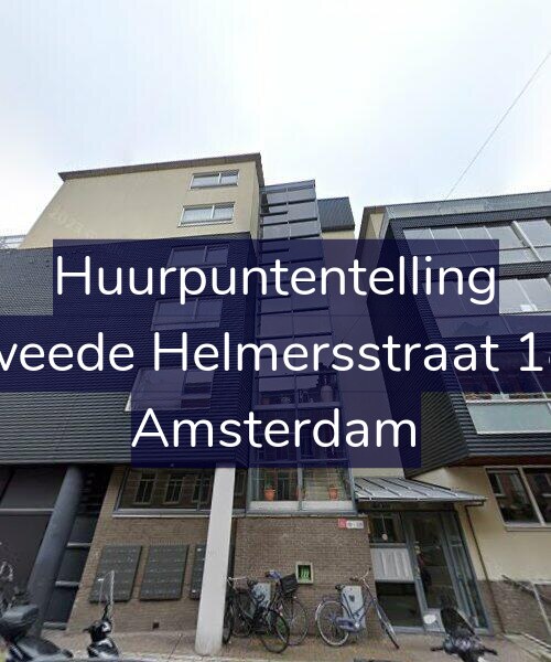 Foto gevel Huurpuntentelling voor Tweede Helmersstraat 184, Amsterdam