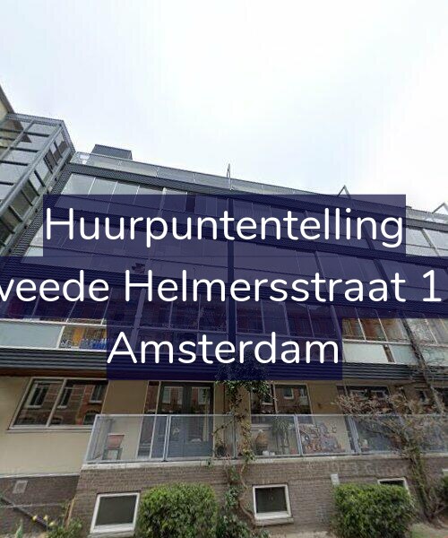 Foto gevel Huurpuntentelling voor Tweede Helmersstraat 150, Amsterdam