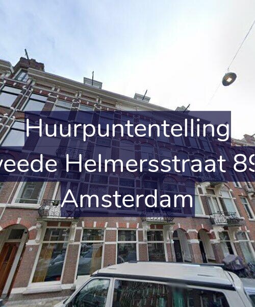 Foto gevel Huurpuntentelling voor Tweede Helmersstraat 89-E, Amsterdam