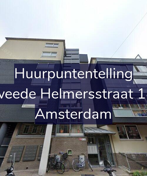 Foto gevel Huurpuntentelling voor Tweede Helmersstraat 180, Amsterdam