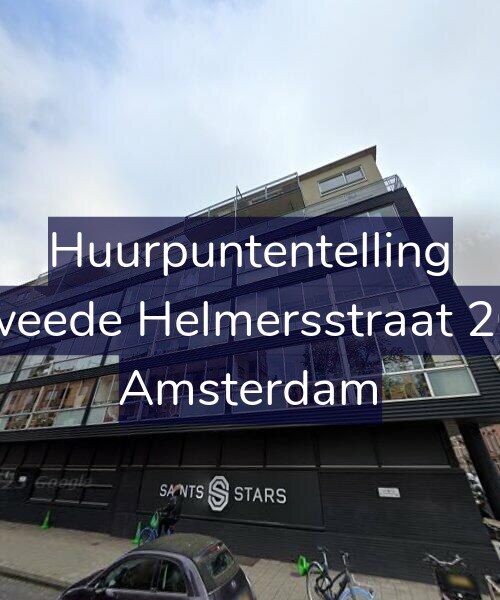Foto gevel Huurpuntentelling voor Tweede Helmersstraat 206, Amsterdam
