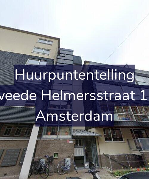 Foto gevel Huurpuntentelling voor Tweede Helmersstraat 174, Amsterdam