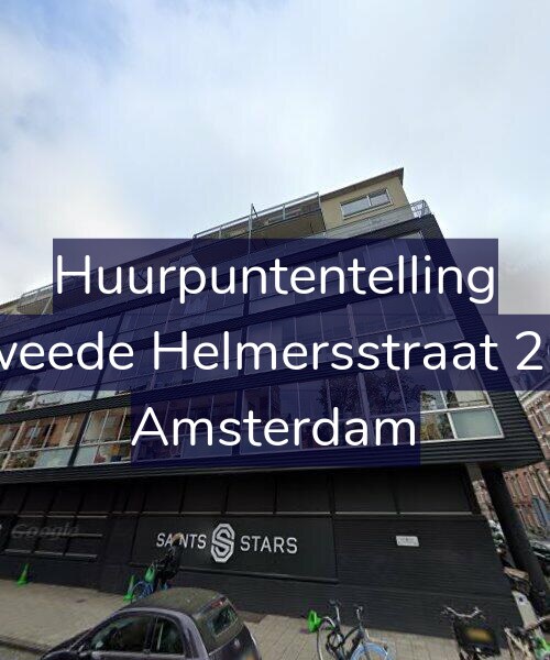 Foto gevel Huurpuntentelling voor Tweede Helmersstraat 200, Amsterdam