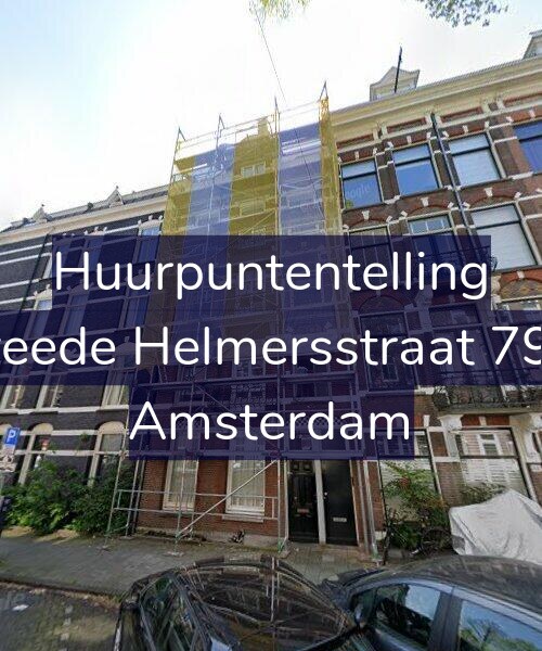 Foto gevel Huurpuntentelling voor Tweede Helmersstraat 79-H, Amsterdam
