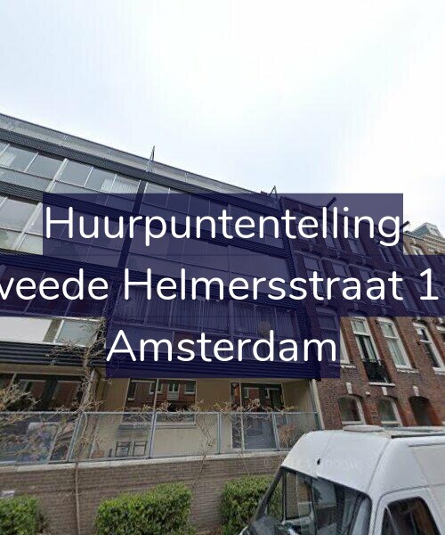 Foto gevel Huurpuntentelling voor Tweede Helmersstraat 118, Amsterdam