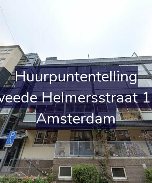 Foto gevel Huurpuntentelling voor Tweede Helmersstraat 158, Amsterdam