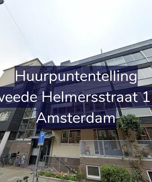 Foto gevel Huurpuntentelling voor Tweede Helmersstraat 168, Amsterdam