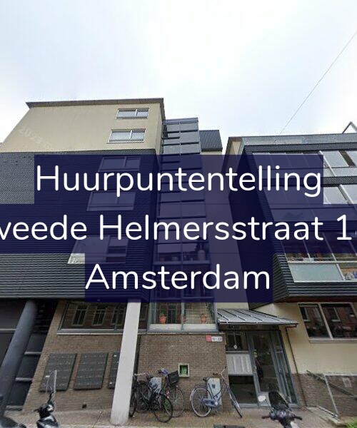 Foto gevel Huurpuntentelling voor Tweede Helmersstraat 182, Amsterdam