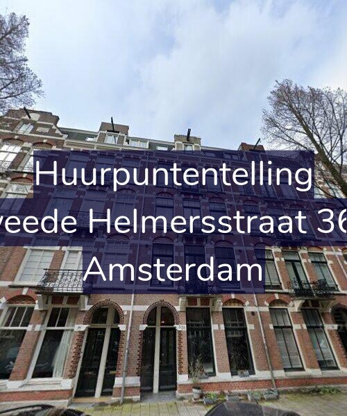 Foto gevel Huurpuntentelling voor Tweede Helmersstraat 36-4, Amsterdam
