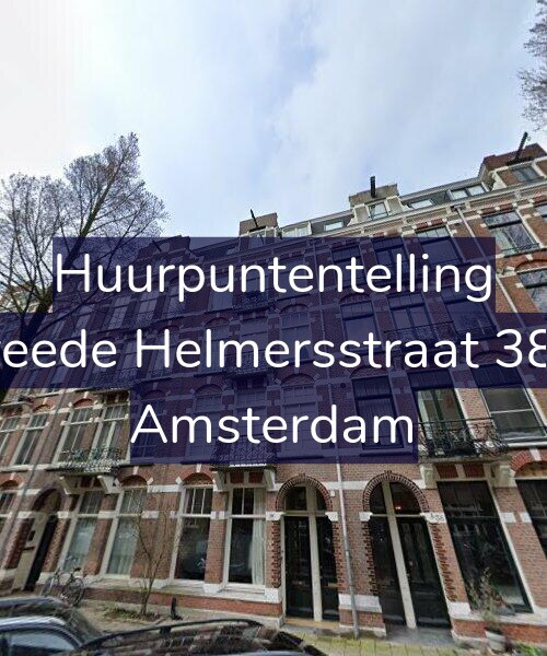 Foto gevel Huurpuntentelling voor Tweede Helmersstraat 38-H, Amsterdam