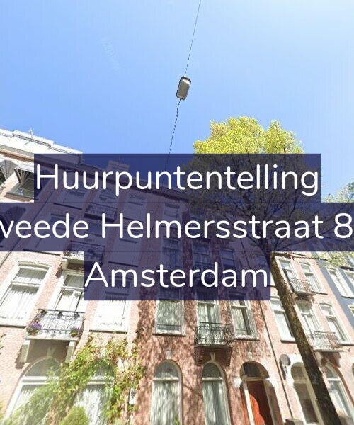 Foto gevel Huurpuntentelling voor Tweede Helmersstraat 8-2, Amsterdam