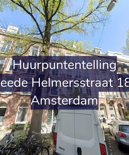Foto gevel Huurpuntentelling voor Tweede Helmersstraat 18-H, Amsterdam