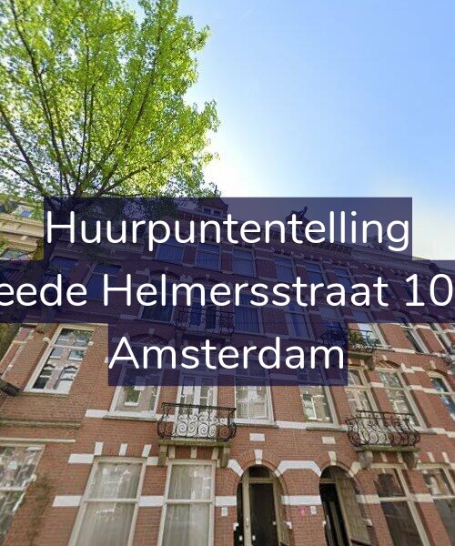 Foto gevel Huurpuntentelling voor Tweede Helmersstraat 107-2, Amsterdam