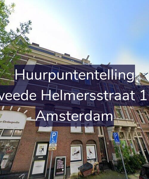 Foto gevel Huurpuntentelling voor Tweede Helmersstraat 101, Amsterdam