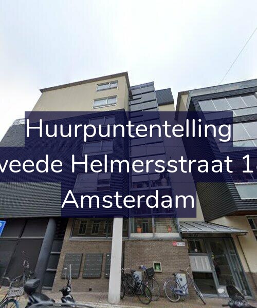 Foto gevel Huurpuntentelling voor Tweede Helmersstraat 186, Amsterdam