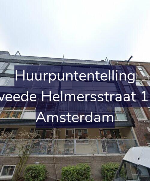 Foto gevel Huurpuntentelling voor Tweede Helmersstraat 128, Amsterdam