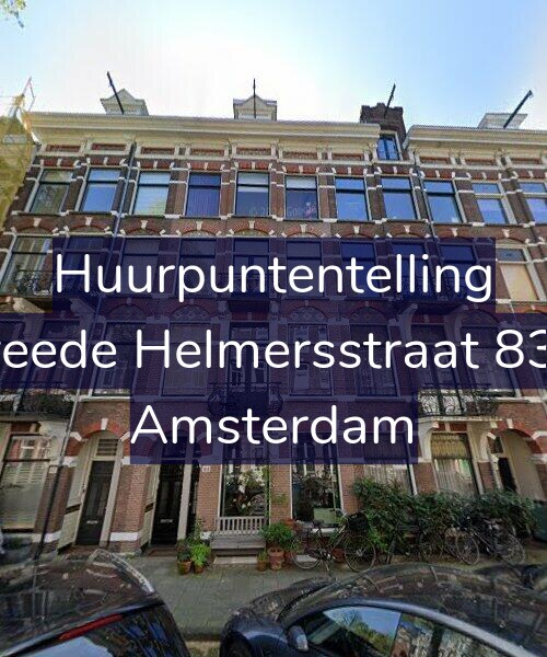 Foto gevel Huurpuntentelling voor Tweede Helmersstraat 83-H, Amsterdam