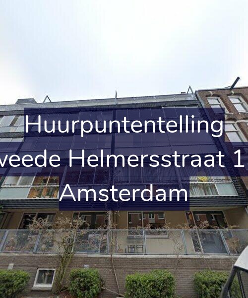 Foto gevel Huurpuntentelling voor Tweede Helmersstraat 132, Amsterdam