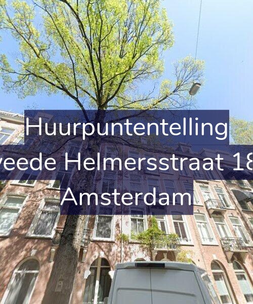 Foto gevel Huurpuntentelling voor Tweede Helmersstraat 18-2, Amsterdam