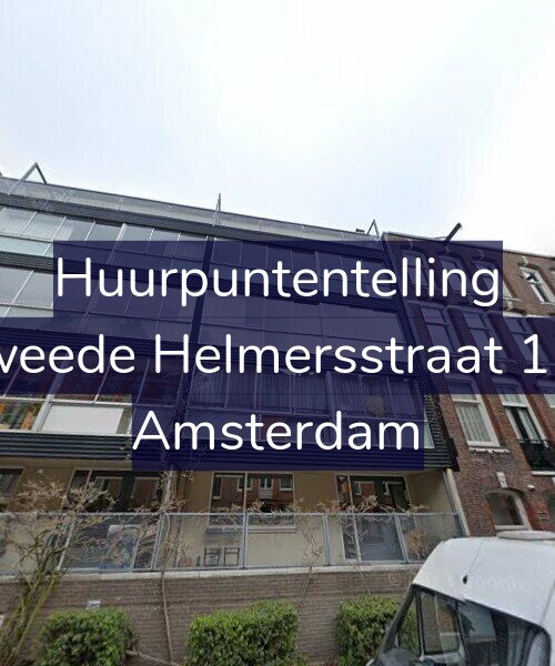 Foto gevel Huurpuntentelling voor Tweede Helmersstraat 124, Amsterdam