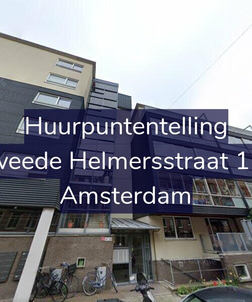 Foto gevel Huurpuntentelling voor Tweede Helmersstraat 170, Amsterdam