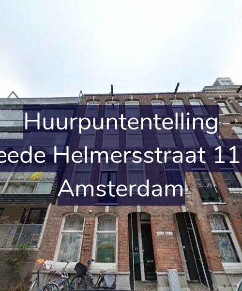 Foto gevel Huurpuntentelling voor Tweede Helmersstraat 116-C, Amsterdam