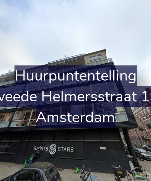 Foto gevel Huurpuntentelling voor Tweede Helmersstraat 196, Amsterdam