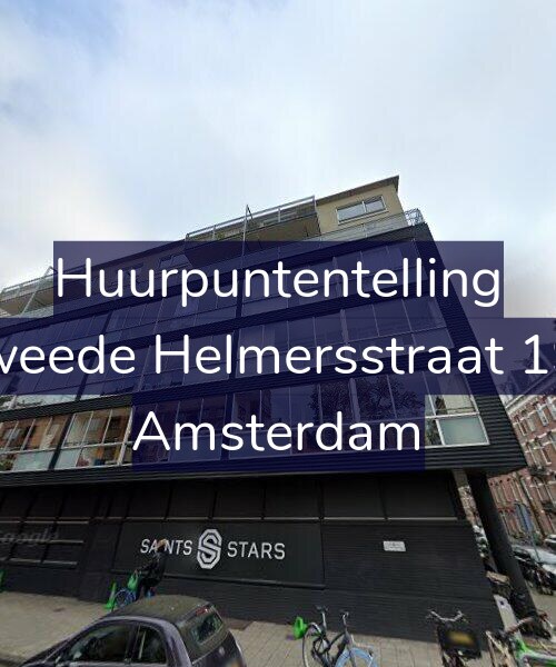 Foto gevel Huurpuntentelling voor Tweede Helmersstraat 198, Amsterdam