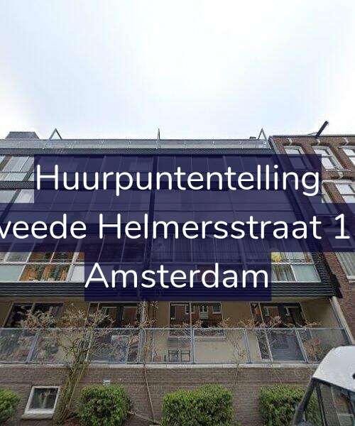 Foto gevel Huurpuntentelling voor Tweede Helmersstraat 130, Amsterdam