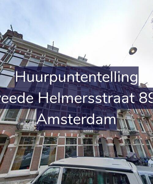 Foto gevel Huurpuntentelling voor Tweede Helmersstraat 89-C, Amsterdam