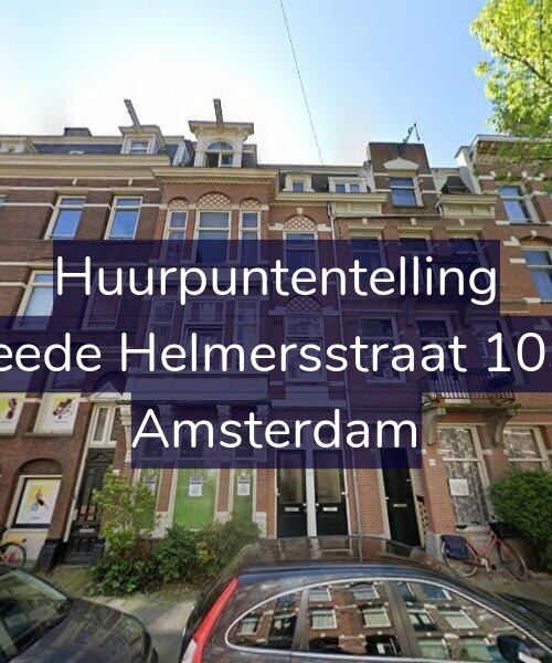 Foto gevel Huurpuntentelling voor Tweede Helmersstraat 103-H, Amsterdam