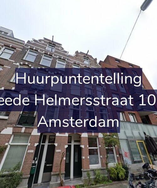 Foto gevel Huurpuntentelling voor Tweede Helmersstraat 104-B, Amsterdam