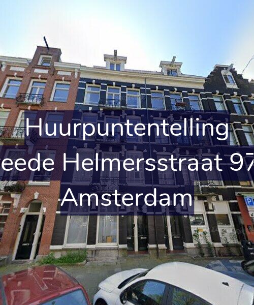 Foto gevel Huurpuntentelling voor Tweede Helmersstraat 97-H, Amsterdam