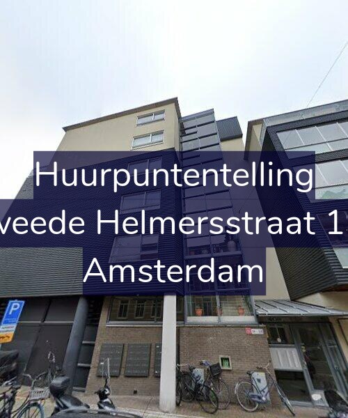 Foto gevel Huurpuntentelling voor Tweede Helmersstraat 190, Amsterdam