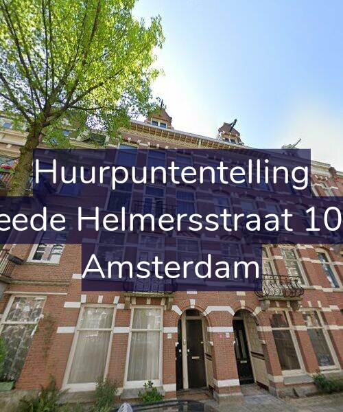Foto gevel Huurpuntentelling voor Tweede Helmersstraat 107-1, Amsterdam