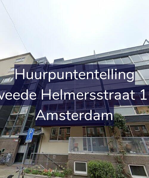 Foto gevel Huurpuntentelling voor Tweede Helmersstraat 164, Amsterdam