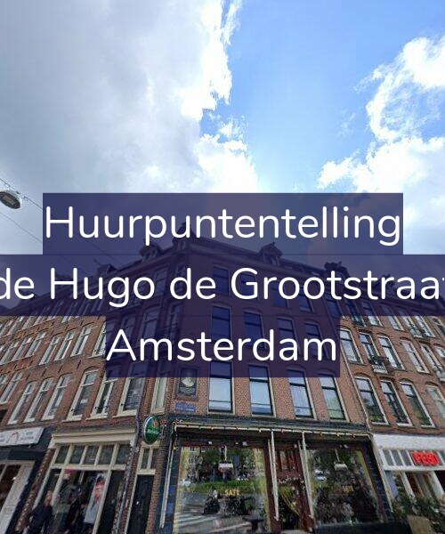 Foto gevel Huurpuntentelling voor Tweede Hugo de Grootstraat 33-2, Amsterdam