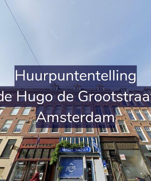 Foto gevel Huurpuntentelling voor Tweede Hugo de Grootstraat 25-3, Amsterdam